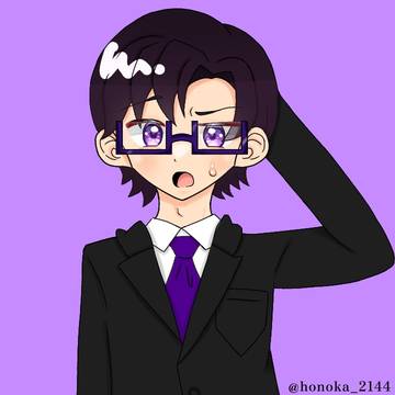 もふさん初描き👓