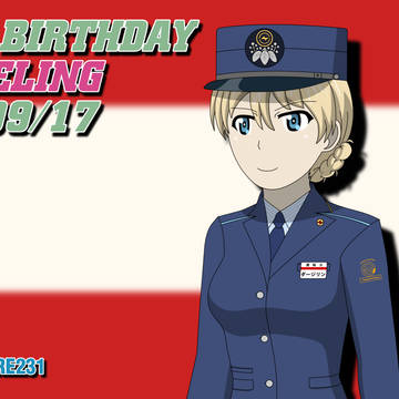 ダージリン 誕生日絵2022