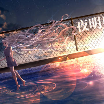 夜明けと蛍