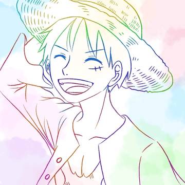 色いルフィ