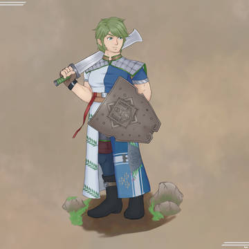 Dwarven Youth Adventurer