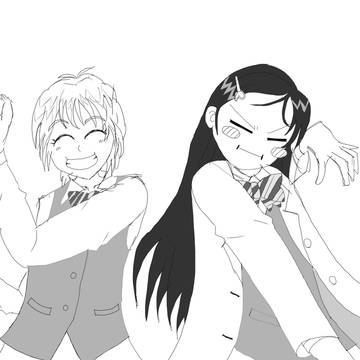 描き初め「なぎほの」