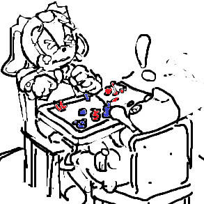 Sonic doodles for /vg/