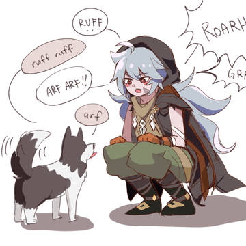 わんことお会話