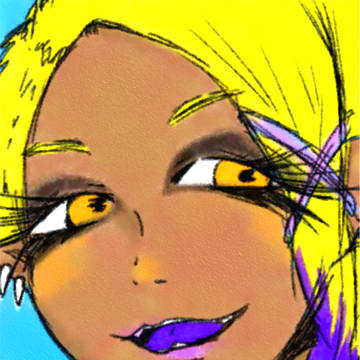 <スプラ>ウツホちゃんヒト化妄想<楽描き>