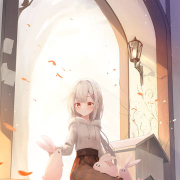 秋うさぎ