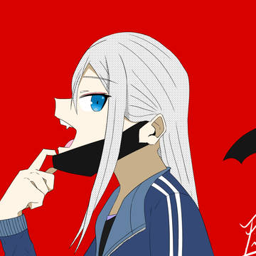 【過去絵】宵崎奏×ヴァンパイア
