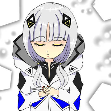 初めて描いたボカロキャラ 可不さん