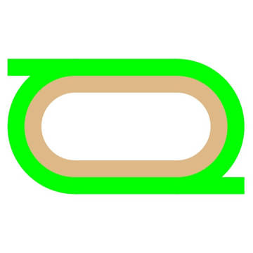 函館競馬 コース.svg