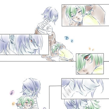 スマさんと子アッシュ