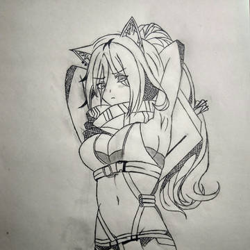 明日方舟黑临摹(COPY of Schwarz)