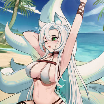 Solise on the beach
