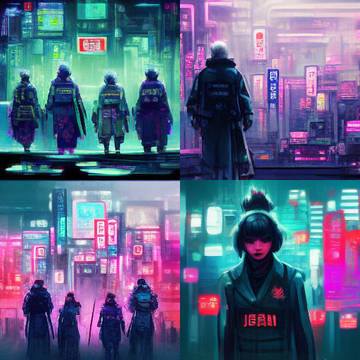 Japan Clan Old Cyberpunk Version
