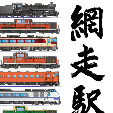 網走駅開業110周年