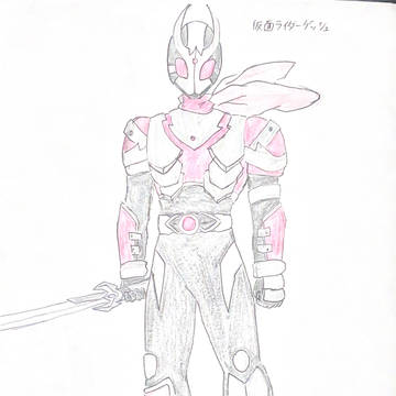 落書き_オリジナルライダー