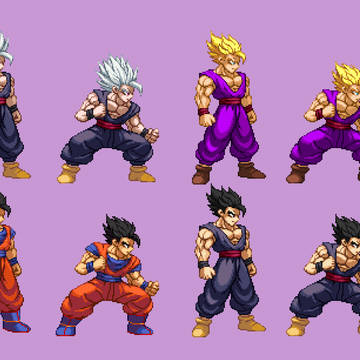 Gohan Pixel Art - DBZ