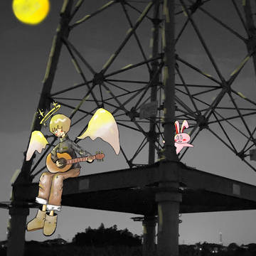 月夜に歌う天使を発見✨👼🏻