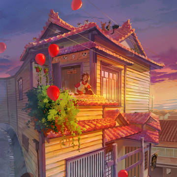 红气球