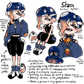 Slza - Splatoon OC