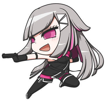 銃を装備した清音せら
