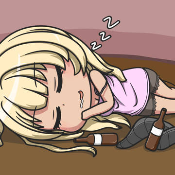 さけのんでねる妖姫エリナ