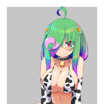 牛柄ビキニまうさん