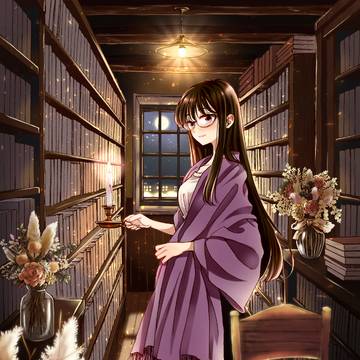 ひまわりさんと夜の部屋