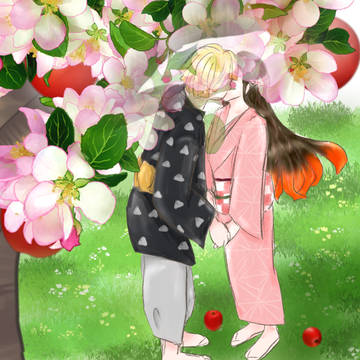 【ぜんねず】相互さんへの捧げものイラスト