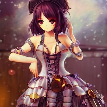 蒸気の街の娘