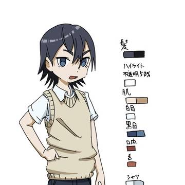 さいきんのえ　没になったアニメのキャラ