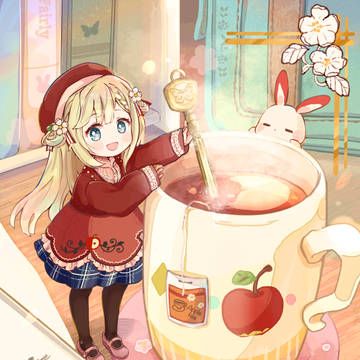 きゅうけいしよ〜☕🍎