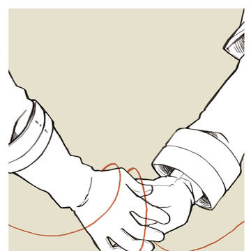 ［宇宙海賊/再録/腐向け］手を繋ぐ、息をする、君がいる
