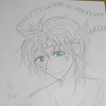 ひっさびさに描いたシーザー🇮🇹