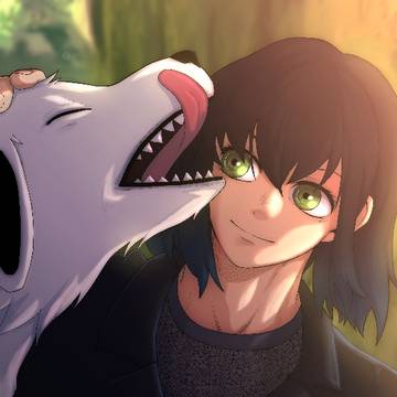 Inosuke as Kiba