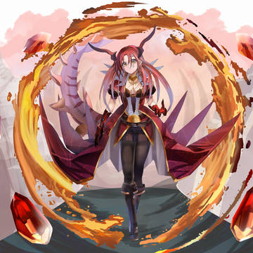 火の精霊 サラマンダー