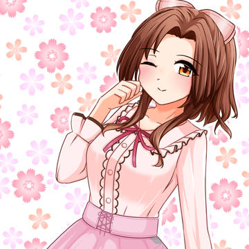 リボンブラウスデート