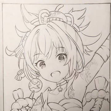宵宫临摹~