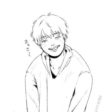牧春落書き