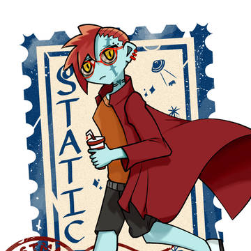 Zombie girl-Statice