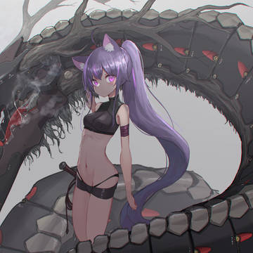 竜樹と少女