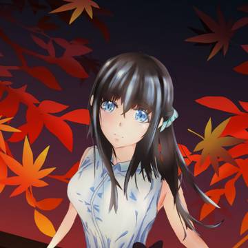タ暮れ時の秋