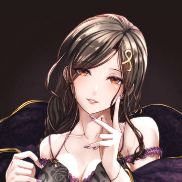 黒が似合う
