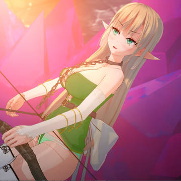 捕らえられたエルフ | free OC