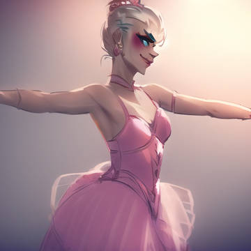 Ai : Eldar Harlequin ballerina
