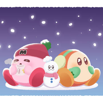 カービィとワドルディ