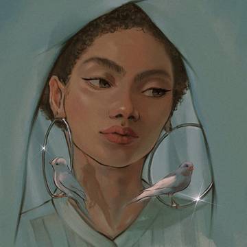 小鸟耳环