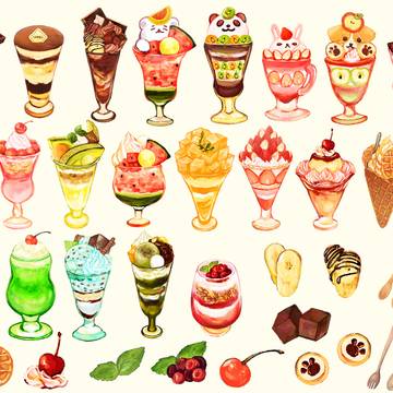 パフェまとめ🍒
