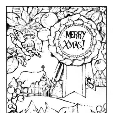 MERRY XMAS! 2019(ぬりえ)