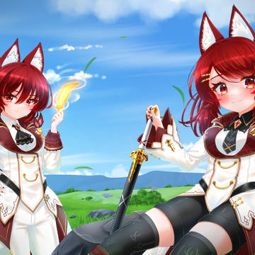 セレスティアとシアナ