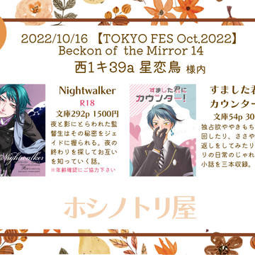 【委託】Beckon of the Mirror14 お品書き